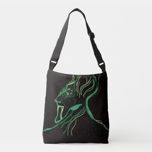 Majestic Constellation Crossbody Bag Tragetaschen Mit Langen Trägern (Vorderseite)