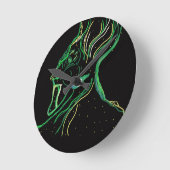 Majestic Constellation  Runde Wanduhr (Winkel)