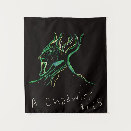 Majestic Constellation Small Tapestry Wandteppich (Vorderseite)