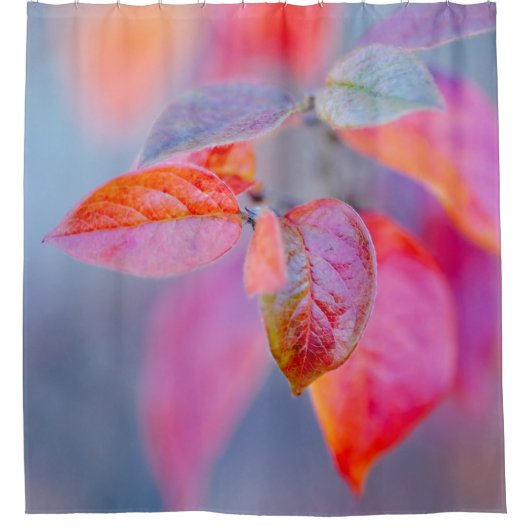 Majestic-Cotonou-Ost-Blätter Duschvorhang (Vorderseite)