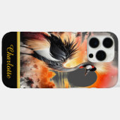 Majestic Crane in Sunset über afrikanischer Landsc Case-Mate iPhone Hülle (Rückseite (Horizontal))