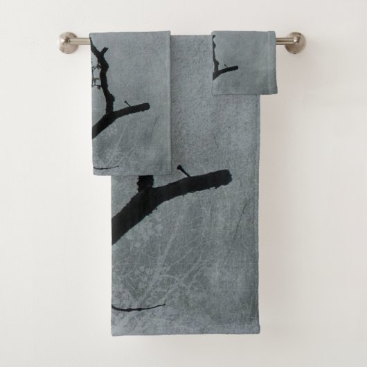 Majestic Crow Badhandtuch Set (Insitu)