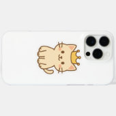 Majestic Cudly Cat mit einer Krone Case-Mate iPhone Hülle (Rückseite (Horizontal))