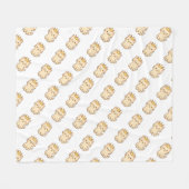 Majestic Cudly Cat mit einer Krone Fleecedecke (Vorderseite (Horizontal))