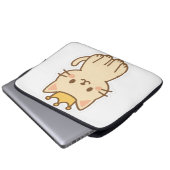 Majestic Cudly Cat mit einer Krone Laptopschutzhülle (Vorne Knopf)