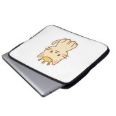 Majestic Cudly Cat mit einer Krone Laptopschutzhülle (Vorne Knopf)
