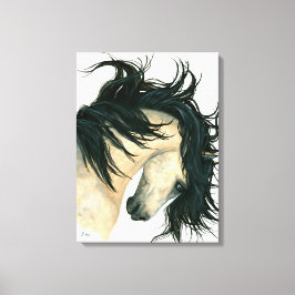Majestic Dappled Buckskin Horse Leinwand von Bihrl