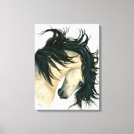 Majestic Dappled Buckskin Horse Leinwand von Bihrl