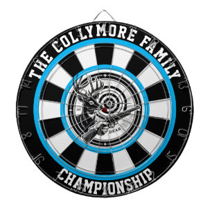 Majestic Death with Target Overlay Dartscheibe