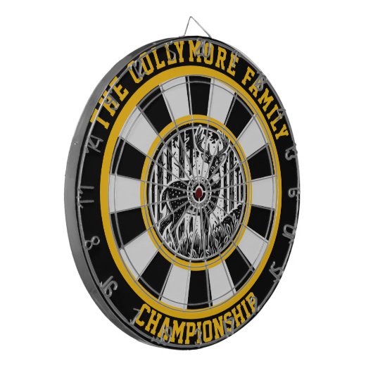 Majestic Death with Target Overlay Dartscheibe (Vorderseite Links)