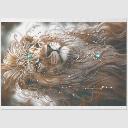 Majestic-Decoupage Seidenpapier (Vorderseite)