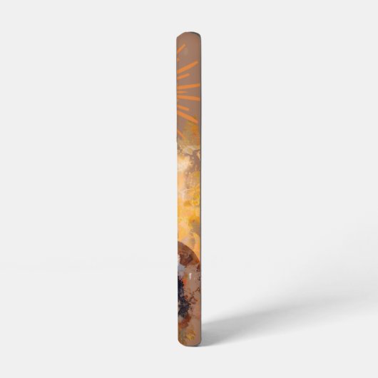 Majestic Deer in a Field of Wildflowers Samsung Galaxy Hülle (Linke Seite)