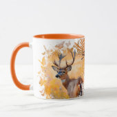 Majestic Deer in a Field of Wildflowers Tasse (Links)