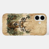 Majestic Deer mit Hornwäldern Natur Case-Mate iPhone Hülle (Rückseite (Horizontal))