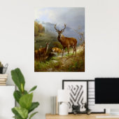 Majestic Deer ~ Poster (Heimbüro)