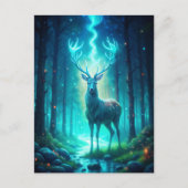 Majestic Deer Postkarte (Vorderseite)