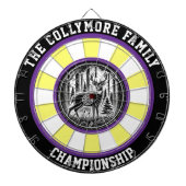 Majestic Deer Rustic Arwork Dartscheibe (vorne)