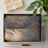 Majestic Deer Stag in der Walddekoupage Seidenpapier (Geschenk)