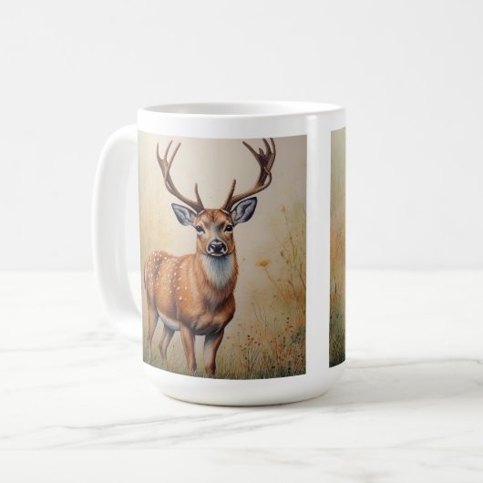Majestic Dei im Herbst Kaffeetasse (Vorderseite Links)
