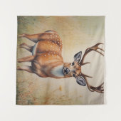 Majestic Dei im Herbst Wandteppich (Vorderseite (Horizontal))