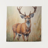 Majestic Dei im Herbst Wandteppich (Vorderseite)