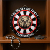 Majestic Dei in Forest Art Design Dartscheibe