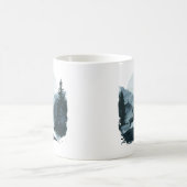 Majestic Dei in Forest Landschaft Kaffeetasse (Mittel)