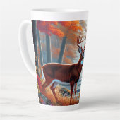 Majestic Dei, von einem Fluss im Herbstwald Stehen Milchtasse (Linke Ecke)