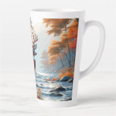 Majestic Dei, von einem Fluss im Herbstwald Stehen Milchtasse (Rechts)