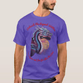Majestic Dragon Art - Entfesseln Sie die Legende i T-Shirt (Vorderseite)