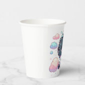 Majestic Dragon Baby Dusche Pappbecher (Rechts)