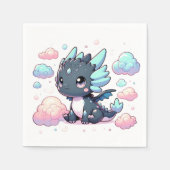 Majestic Dragon Baby Dusche Serviette (Vorderseite)