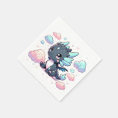 Majestic Dragon Baby Dusche Serviette (Ecke)