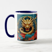 Majestic Dragon Chinesisches Neujahr Tasse (Links)