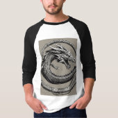 Majestic Dragon Design T - Shirt - Entfesseln Sie  (Vorderseite)