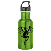 Majestic Dragon Edelstahlflasche (Vorderseite)
