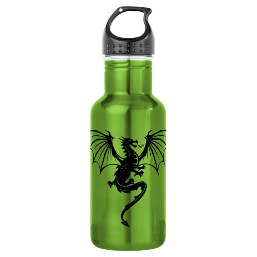 Majestic Dragon Edelstahlflasche (Vorderseite)