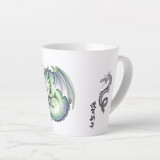 Majestic Dragon Mug Milchtasse (Rechte Ecke)
