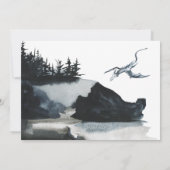 Majestic Dragon Mythys 2. Geburtstag Einladung (Rückseite)