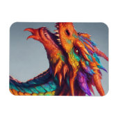 Majestic Dragon Portrait Magnet (Horizontal)
