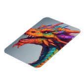 Majestic Dragon Portrait Magnet (Linke Seite)