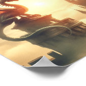 Majestic Dragon Poster (Ecke)