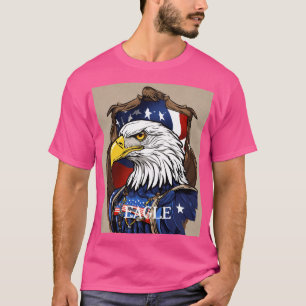 Majestic Dragon & Watercolor Adler T - Shirt