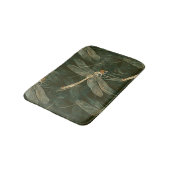 Majestic Dragonfly Pattern  Badematte (Schrägansicht)