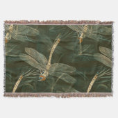 Majestic Dragonfly Pattern Decke (Vorderseite)