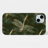 Majestic Dragonfly Pattern iPhone Hülle (Rückseite (Horizontal))