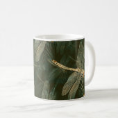 Majestic Dragonfly Pattern Kaffeetasse (VorderseiteRechts)
