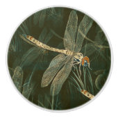 Majestic Dragonfly Pattern  Keramikknauf (Vorderseite)