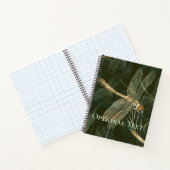 Majestic Dragonfly Pattern Notizblock (Innenseite)
