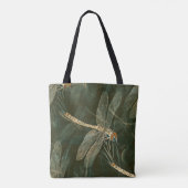 Majestic Dragonfly Pattern Tasche (Rückseite)